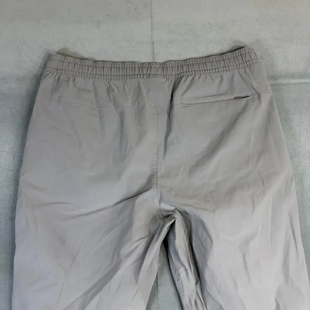 The North Face Sprag Adventure Pants Men Large Gray Pull-on Nylon Tech Outdoor